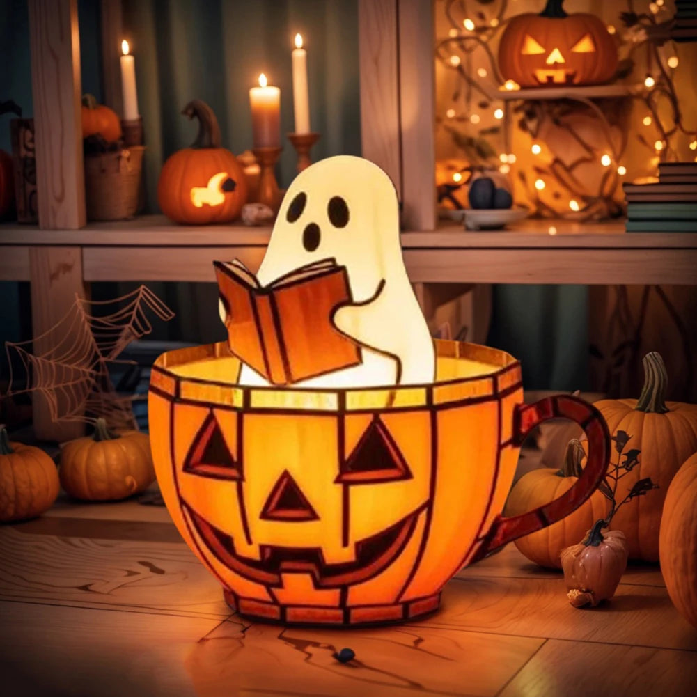 Ghost Reading Book Lamp