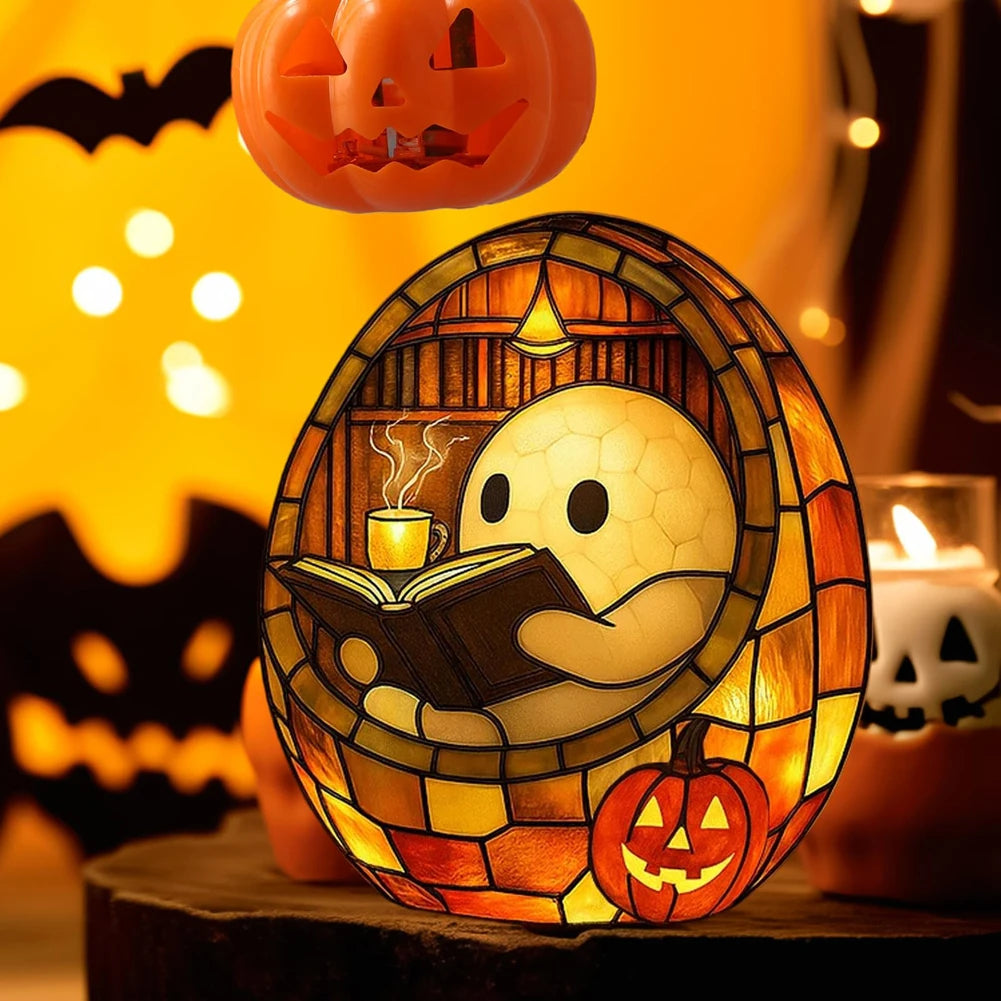 Ghost Reading Book Lamp