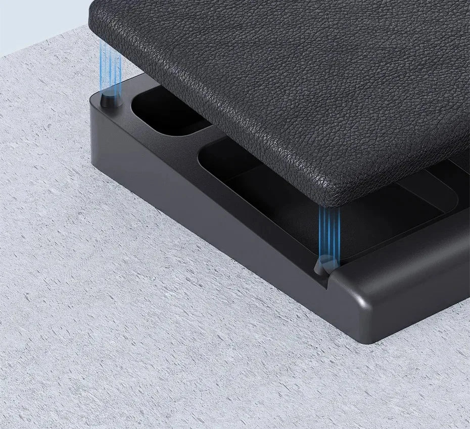 Memory Foam Keyboard Wrist Rest with Storage Box