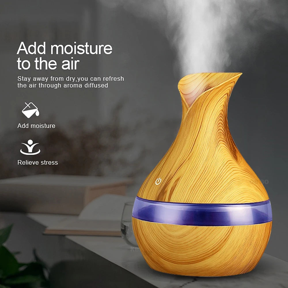 300ML USB Aromatherapy Diffuser & Humidifier
