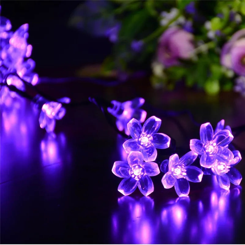 Cherry Blossom Garland Fairy Lights