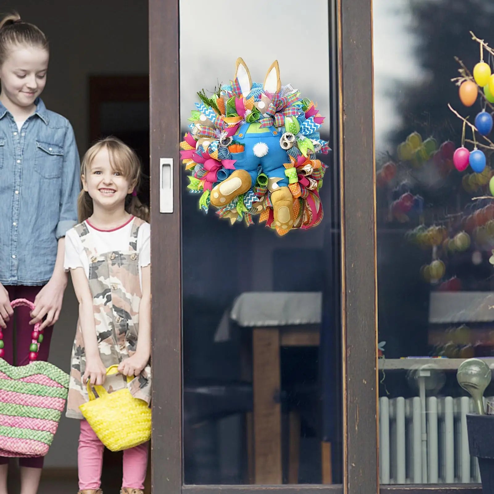 Easter Rabbit Wreath Garland