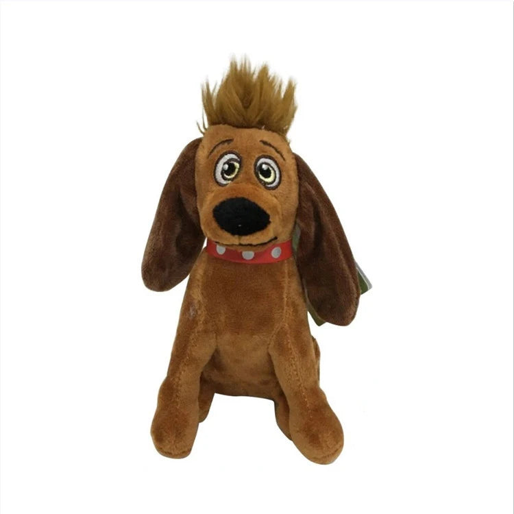 Green Shaggy Grinch Plush Doll