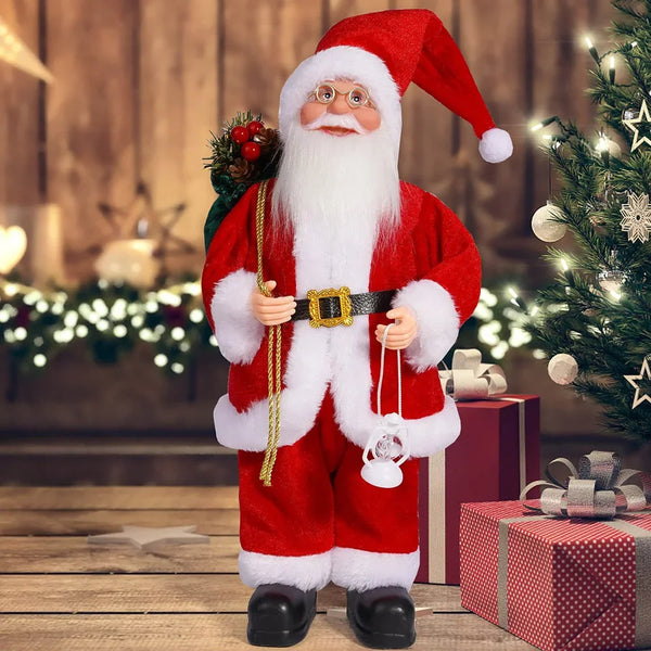 12in Standing Santa Claus Doll