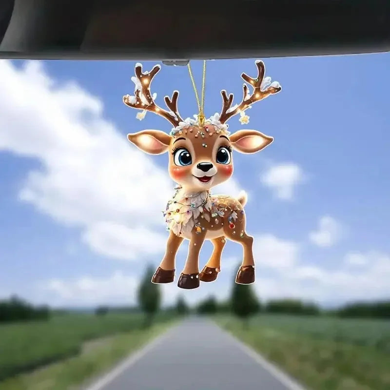 Christmas Deer Ornament – Elegant Reindeer