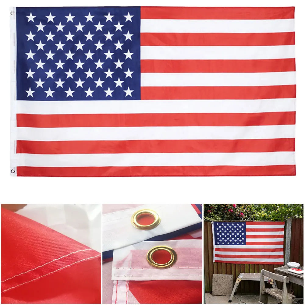 Polyester USA Flag 90x150cm