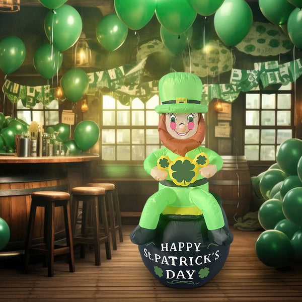 St. Patrick's Day 180 cm LED Inflatable Decoration