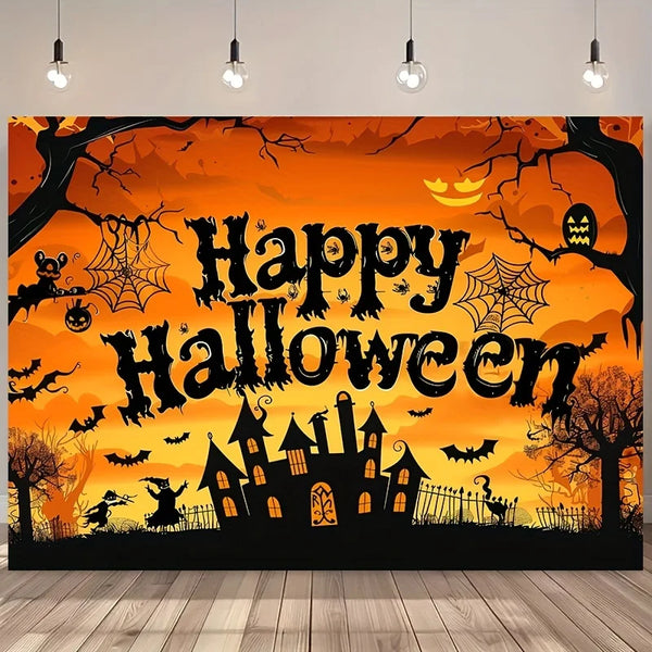 Halloween Party Backdrop