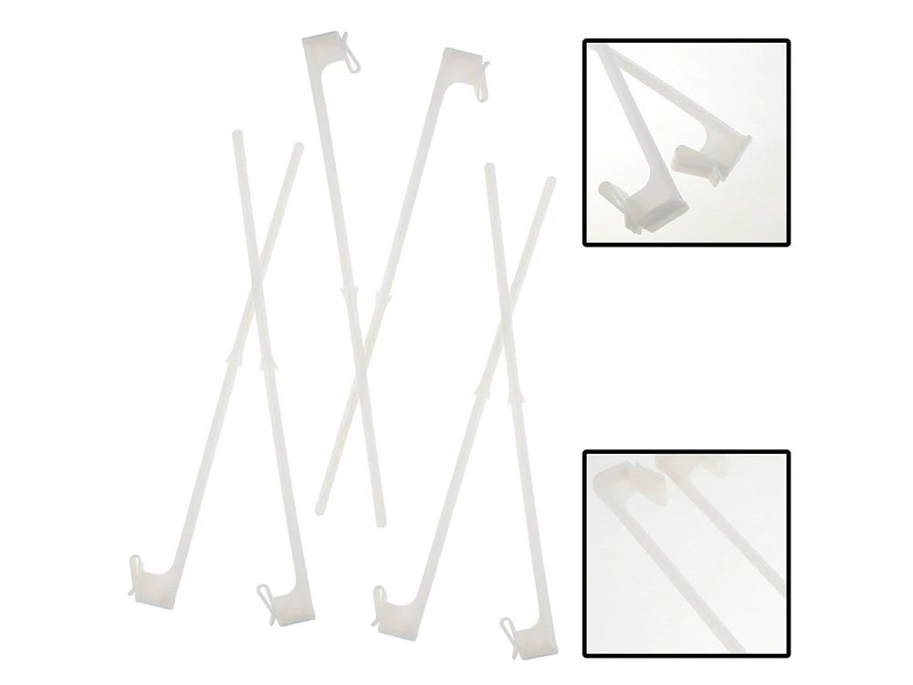 American Car & Window Flag with Plastic Pole