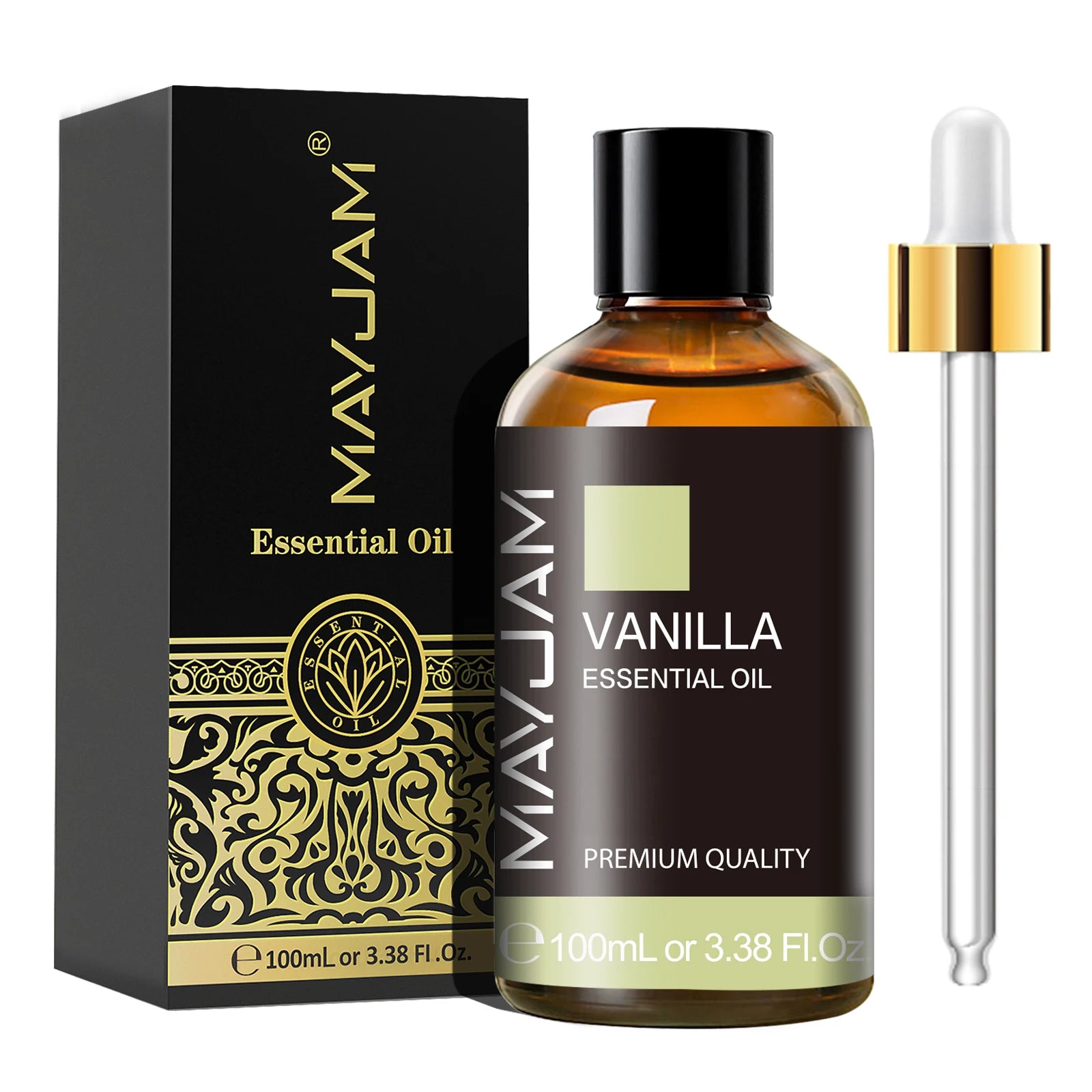MAYJAM 100ml Essential Oil – Dropper Bottle for Diffusers & Candles