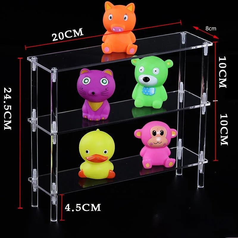 1–5 Tier Clear Acrylic Display Stand