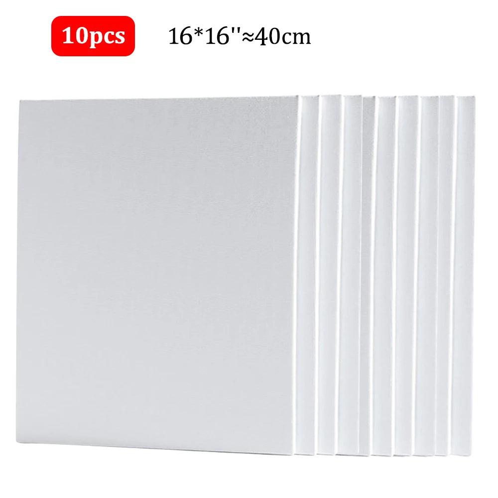 10-Piece Canvas Board Set