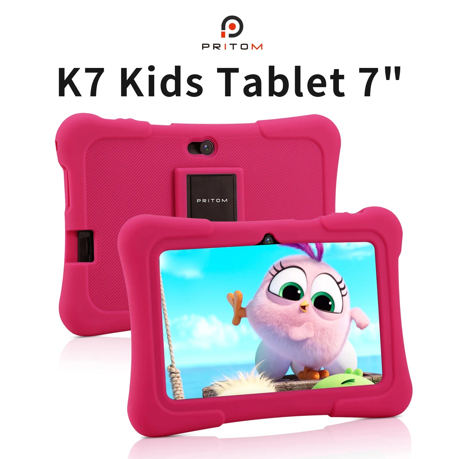 PRITOM 7" Kids Tablet – 32GB, Android 10