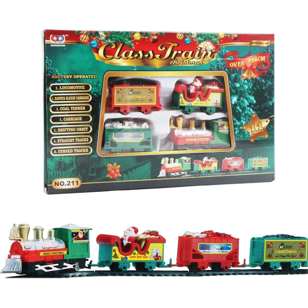Electric Christmas Train Set