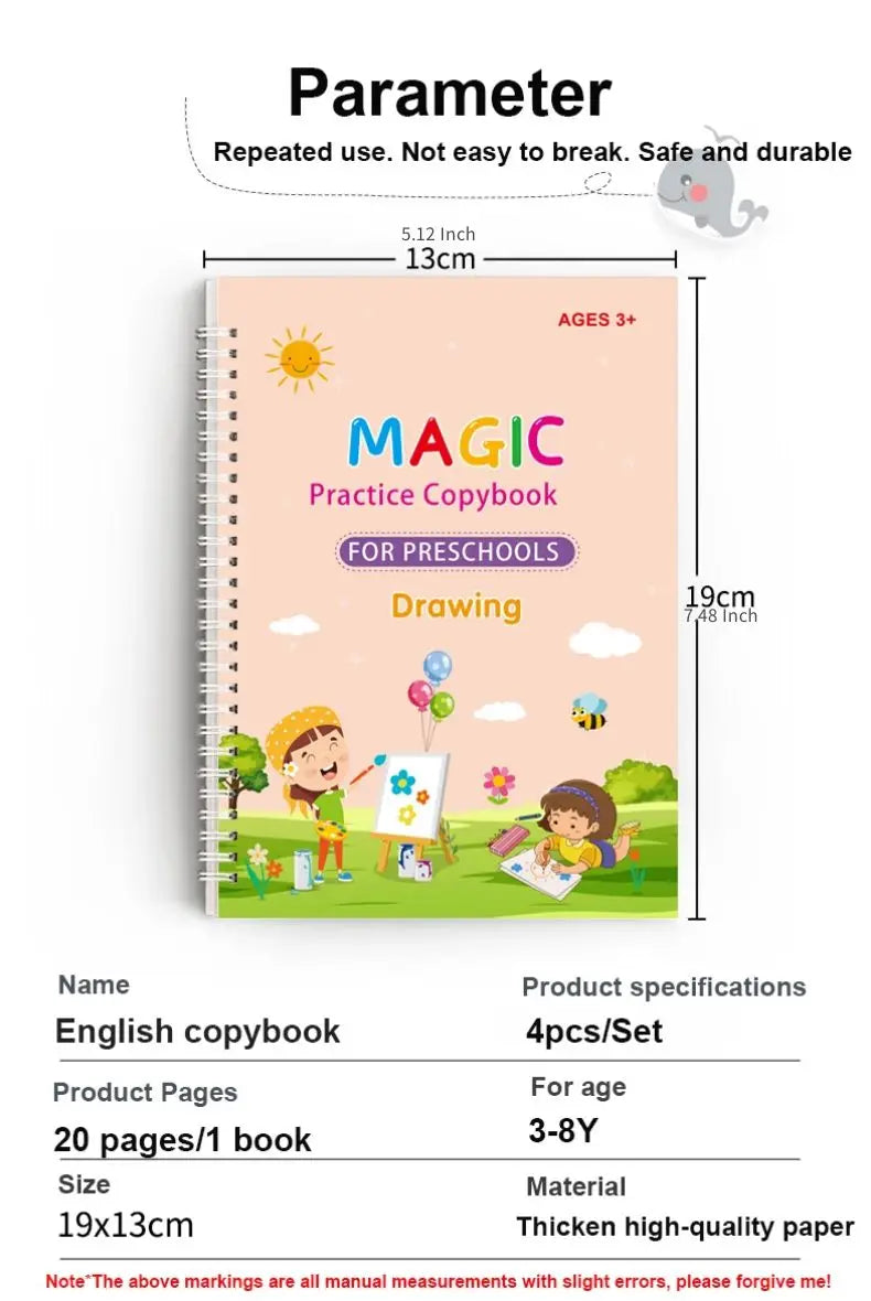 Writing Exercise Books / Magic Practice