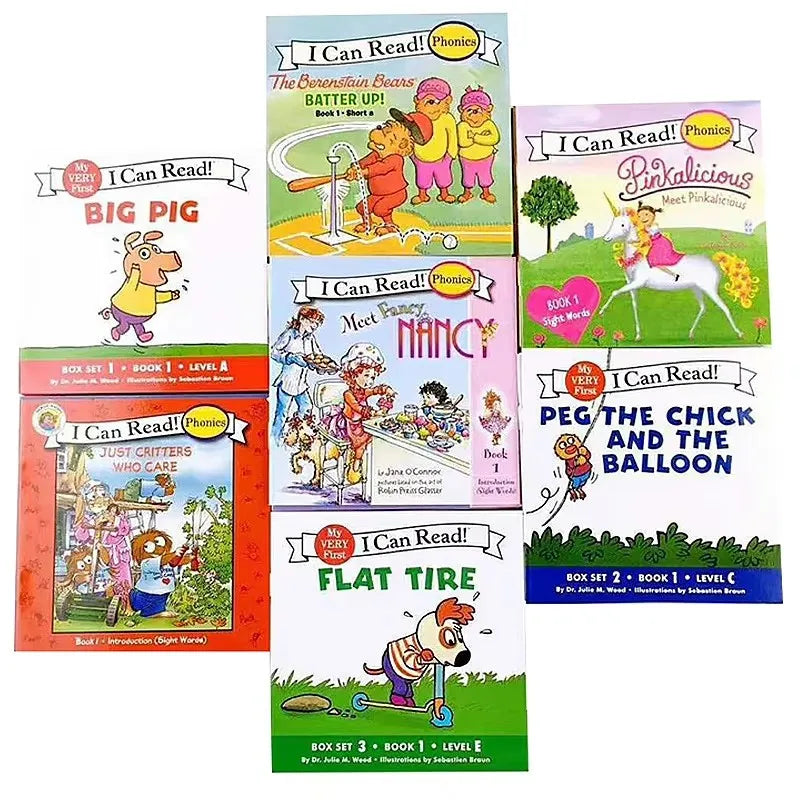 12-Book Phonics & Picture Story Set