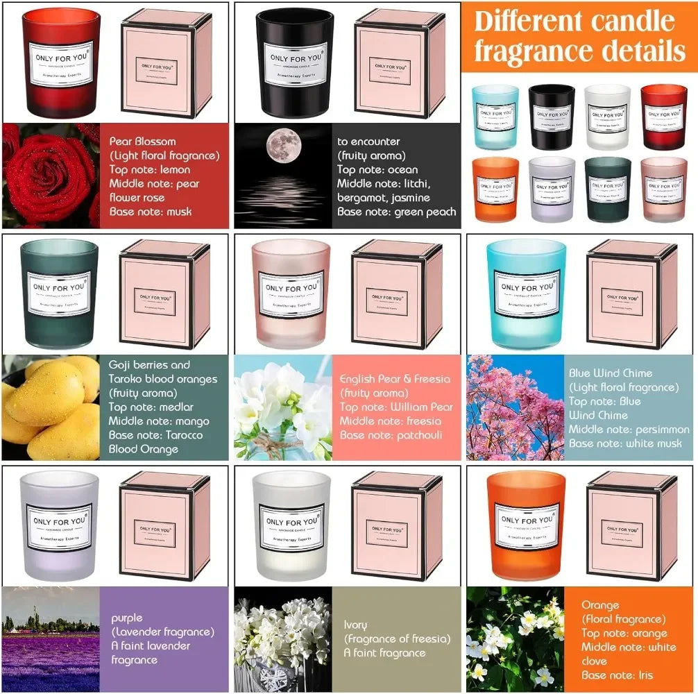 Mini Aromatherapy Candle Gift Set