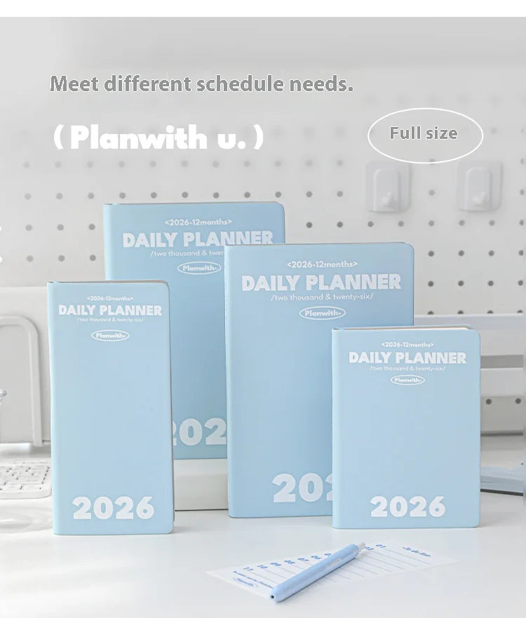 2026 Agenda Planner