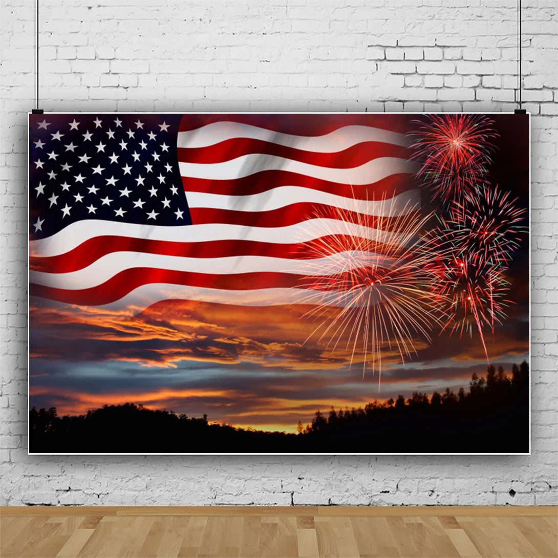 4th of July Party Banner