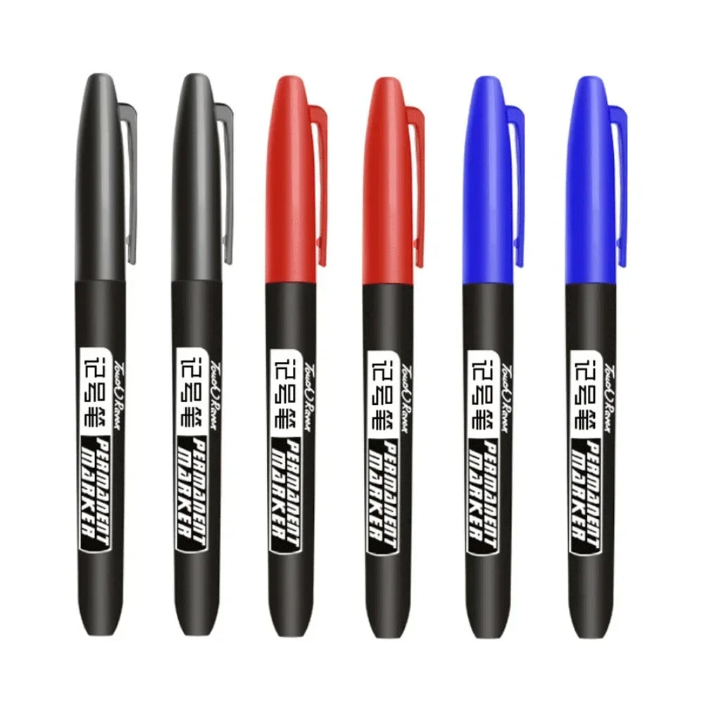 6PCS Permanent Marker Pens