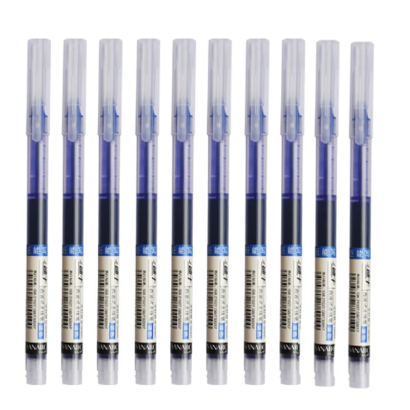 24PCS Gel Ball Pens – 0.5mm Quick-Drying Black & Blue Ink