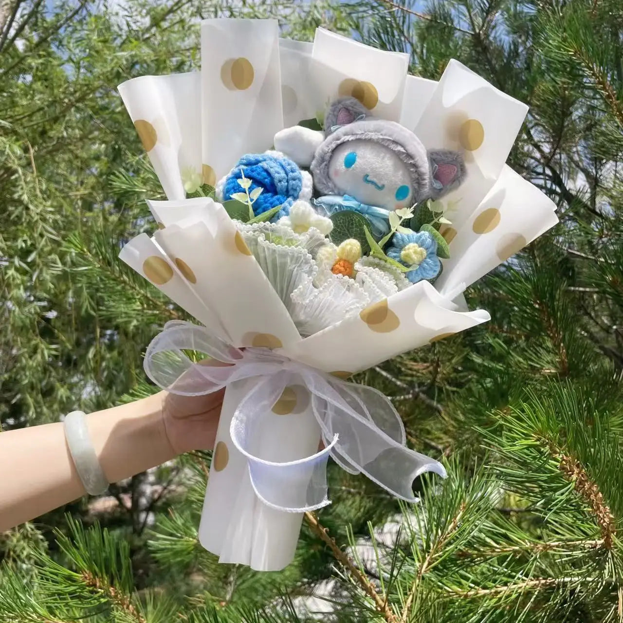 Cartoon Plush Flower Bouquet Gift