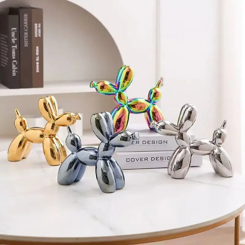 Abstract Home Decor Ceramic Balloon Dog
