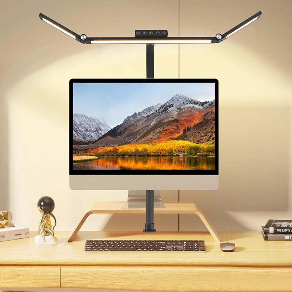 24W Ultra Bright LED Desk Lamp with Clamp