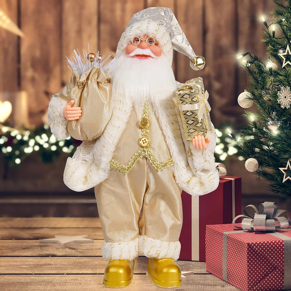 12in Standing Santa Claus Doll