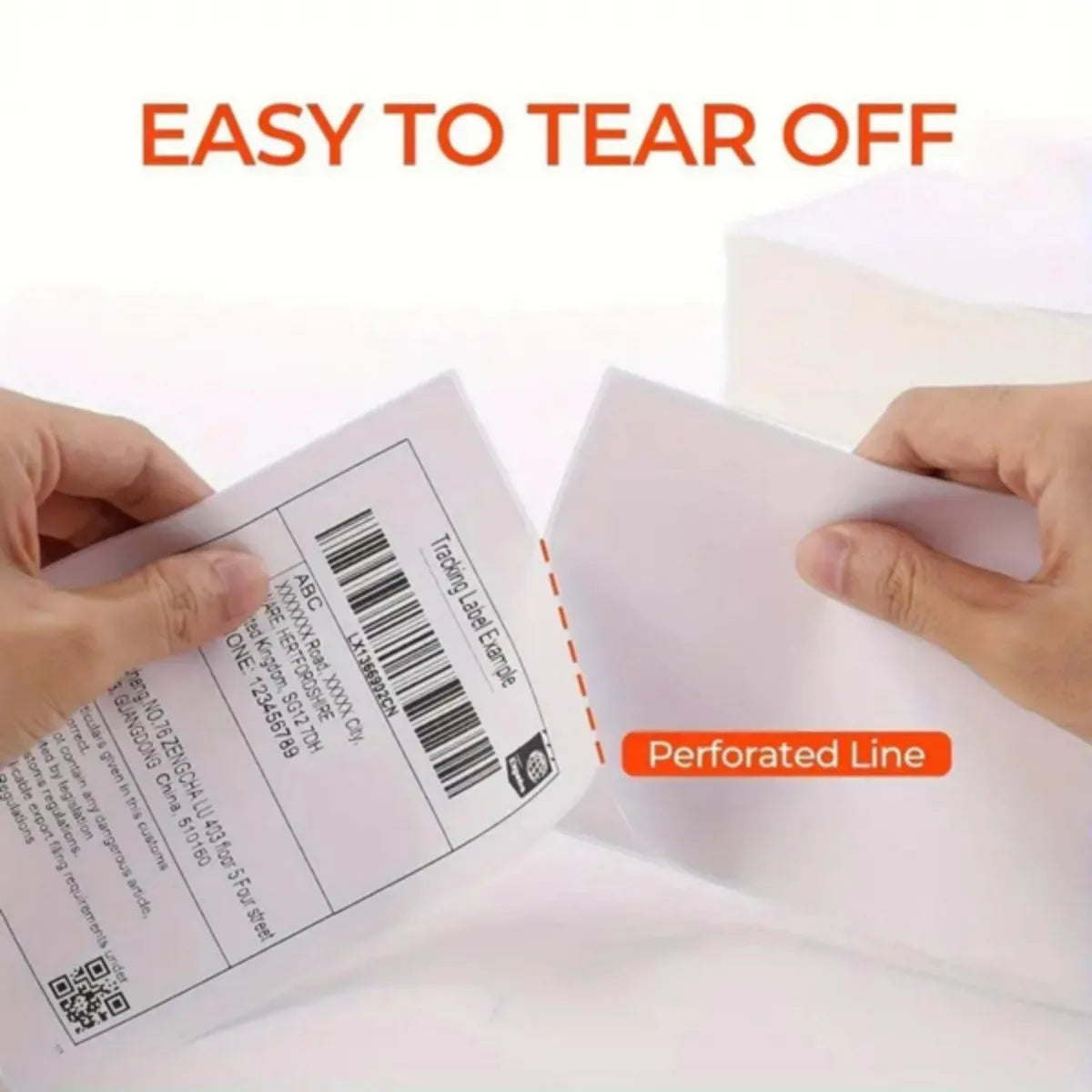500pcs Thermal Shipping Labels