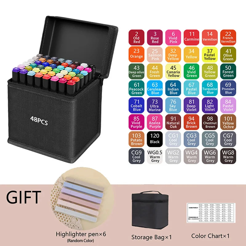 Alcohol Drawing Marker Set