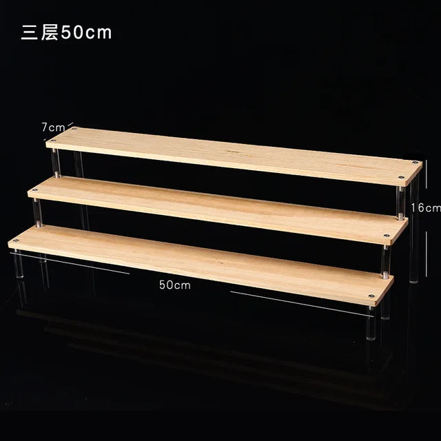 1–5 Tier Clear Acrylic Display Stand