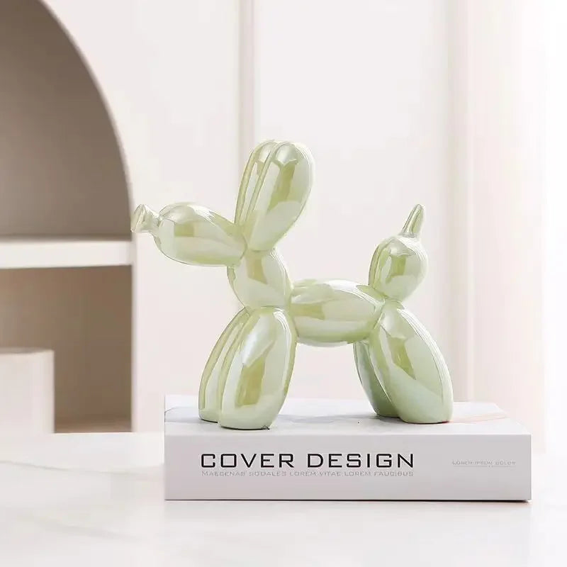 Abstract Home Decor Ceramic Balloon Dog