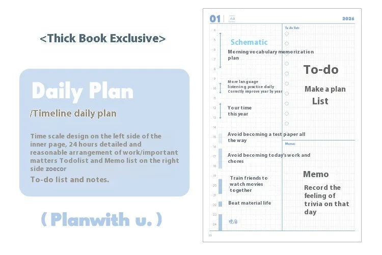 2026 Agenda Planner