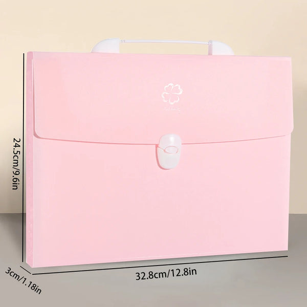 13-Pocket A4 Expanding File Folder