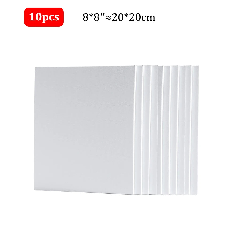 10-Piece Canvas Board Set