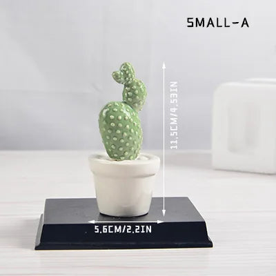 Ceramic Cactus Multi-Potted Decor