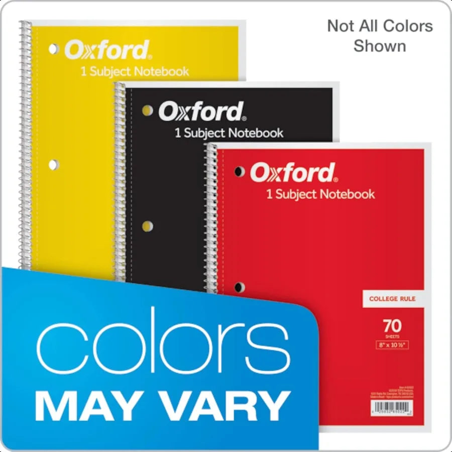 6-Pack Spiral Notebooks