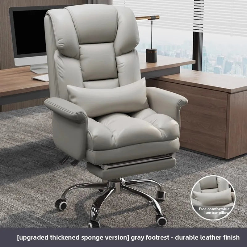 Executive Ergonomic Leather Office Chair