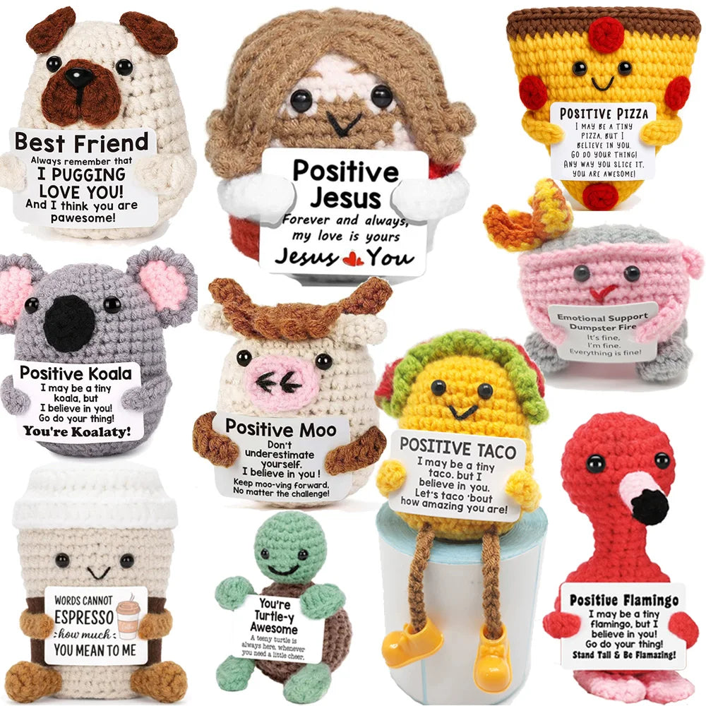 Positive Energy Potato Hug Mini Plush Doll