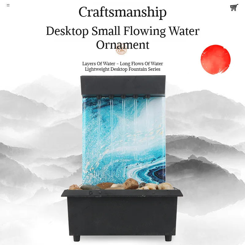 Desktop Feng Shui Waterfall Fountain