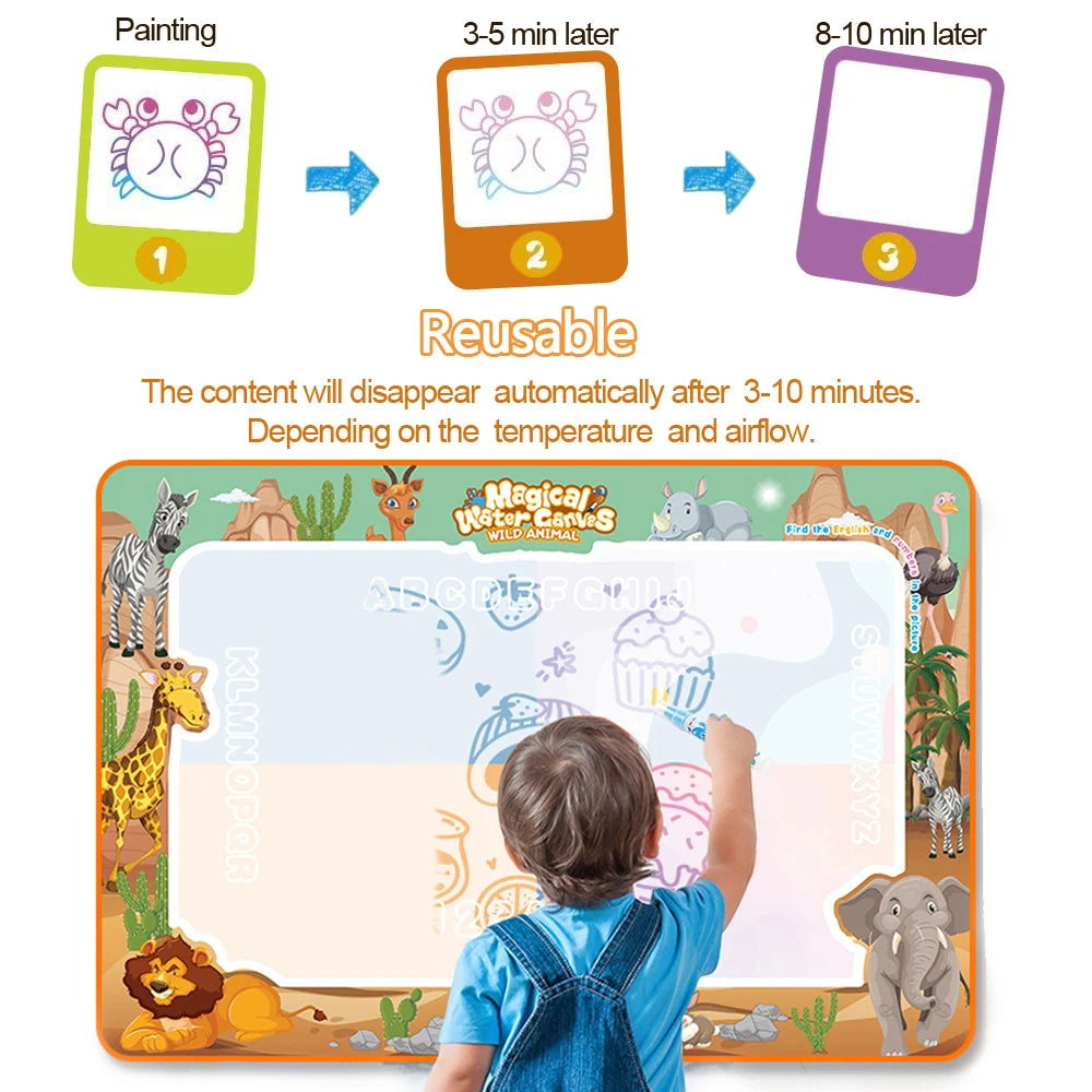 Magic Water Drawing Doodle Mat: