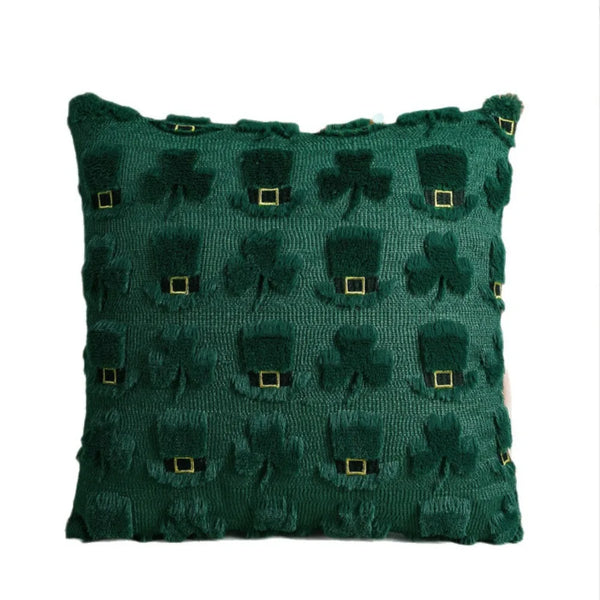 St. Patrick's Day Shamrock Pillow Cover