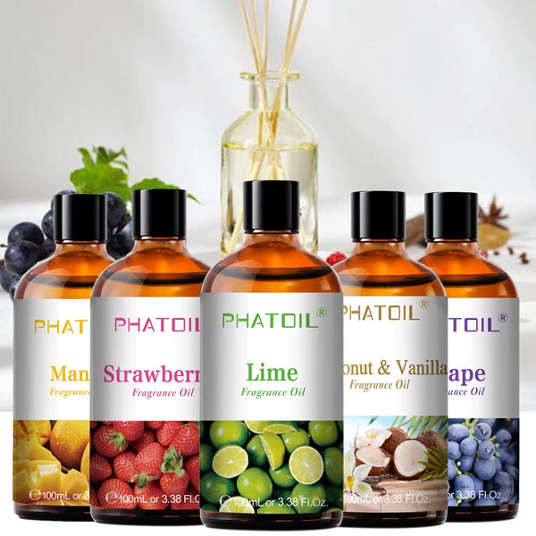 PHATOIL 100ml Fruit Aromatherapy Fragrance Oil