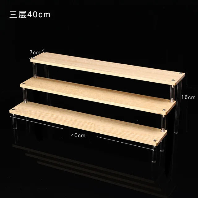 1–5 Tier Clear Acrylic Display Stand