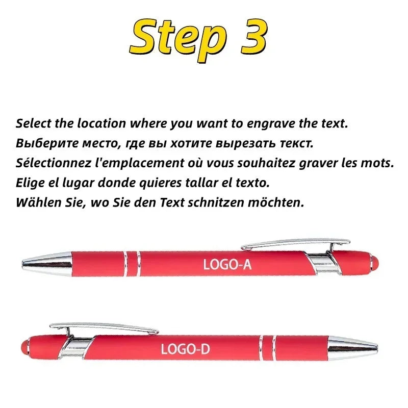 Custom Metal Ballpoint Stylus Pens