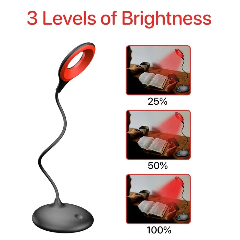 Table Lamp – Dimmable, Red light