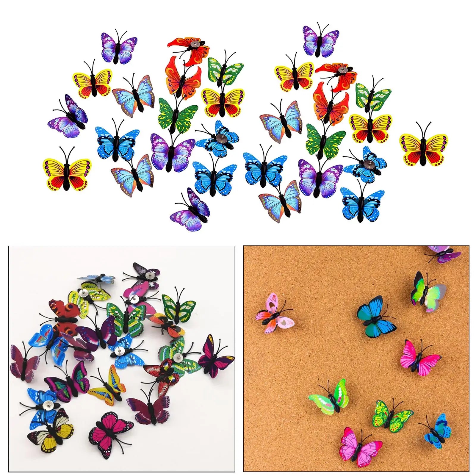 30pcs Travel Marker Push Pins