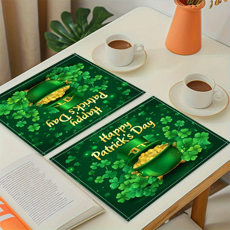 St. Patrick's Day Clover Placemats