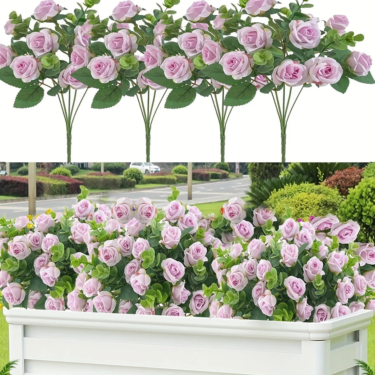Artificial Silk Rose